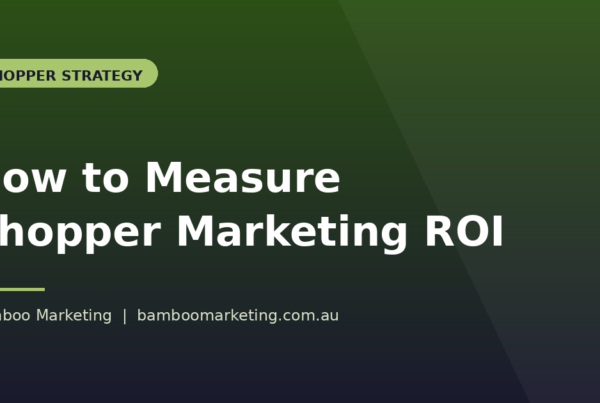 How to Measure Shopper Marketing ROI - featured image, Bamboo Marketing